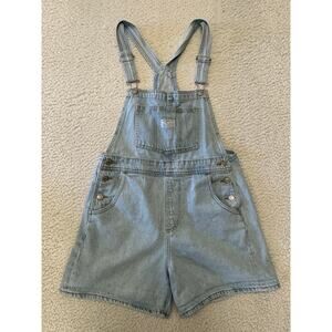 Levis Womens Vintage Style Denim Shortalls Small